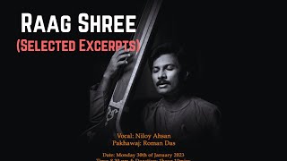 Selected Excerpts I dhrupad Alap in Raag shree I Niloy Ahsan [upl. by Aiuqcaj]