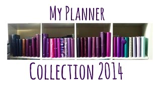 My Purpley Life Planner Collection  2014 [upl. by Felita]