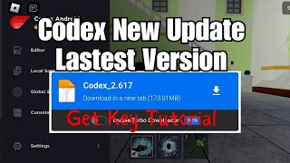 Codex New Update Latest Version  How To Get Codex Key Tutorial [upl. by Nosauq561]