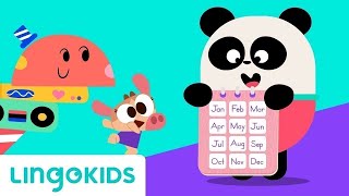 Months of the Year Song  More Kids Songs and Nursery Rhymes  Lingokids [upl. by Ardnat]