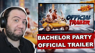 Bachelor Party Official Trailer  Diganth Yogi Rakshit Shetty  PRODUCER REACTS KANNADA CineDesi [upl. by Oliana]