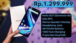 HP 13 JUTA PALING UNDERRATED DI 2024  Sharp Aquos V7 Plus Unboxing amp Impression [upl. by Gavini]