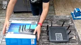 Linksys EA9500  Unboxing [upl. by Oettam]