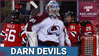 Avs Battle Back But Give Up Late Goal in 53 Loss to Devils [upl. by Aimee]