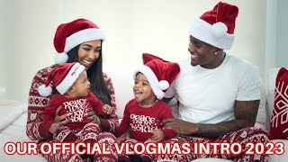 RISS AND QUAN OFFICIAL VLOGMAS INTRO 2023 [upl. by Oniotna180]