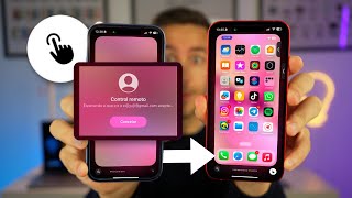 Como CONTROLAR otro iPhone desde mi iPhone ✅ ¡Ahora se puede [upl. by Eidnim]