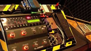 Delay U2 Edge on Nova System TC electronic 2nd video [upl. by Leamsi895]