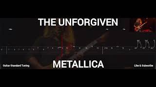 METALLICA  THE UNFORGIVEN  TAB GUITAR [upl. by Maxantia]