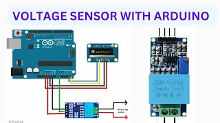 voltage sensor arduino projects  arduino projects for beginners  arduino programming tutorial [upl. by Toni18]