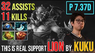 This is real Support Kuku Lion 11 Kills 32 Assists gameplay4k patch737d fullgame dota2 [upl. by Karola444]