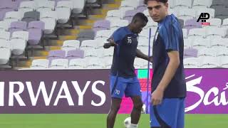 UAEs Al Ain Japans Yokohama F Marinos hold training ahead of AFC Champions League final [upl. by Eizeerb]