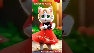 Cute cats AI Dancing kabootrisong dance punjabisong newsong aianimation [upl. by Vasiliki132]