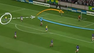 EA FIFA 05 Goals from crosses explained by commentators [upl. by Vyner]