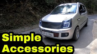 Modified Wagon R  Performance Air filter etc  Maruti Suzuki Wagon R Modification by Engineer Singh [upl. by Acinorehs370]