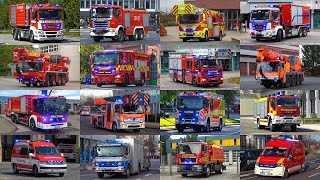 BEST OF EINSATZFAHRTEN 2020  Firescue112 [upl. by Cordy]