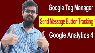 Google Tag Manager Tutorial Track Send Message Button Clicks Easily googleanalytics4 gtm [upl. by Emmalynne]