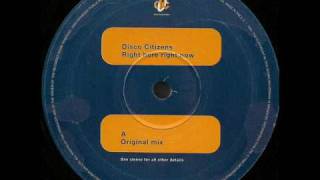 Disco CitizensRight Here Right Now Original mix HQ [upl. by Clayborne775]