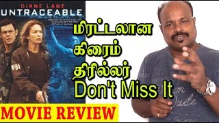 Untraceable 2008 Hollywood Thriller Movie Review In Tamil By Jackie Sekar  Diane Lane [upl. by Haelhsa]