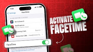 How To Activate FaceTime on Any iPhone  Setup FaceTime on iOS 18  iPhone Enable FaceTime [upl. by Goran]