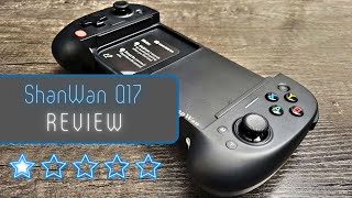 ShanWan Q17  Mobile Controller  Review [upl. by Ewan]