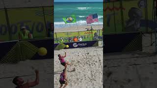 footvolley shortvideo deporte design [upl. by Joelly]