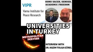 Universities in Turkey  First part of Interview with Dr Kazım Tolga Gürel [upl. by Llemaj]