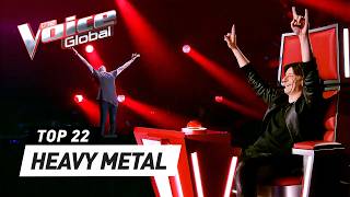 Breathtaking HEAVY METAL Performances on The Voice [upl. by Stephan]