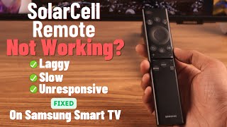 Samsung Smart TV Remote How to Fix Laggy Slow and Delayed Response [upl. by Haswell]