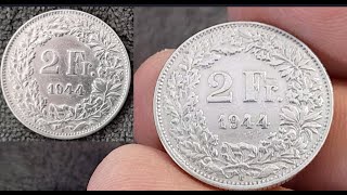 Switzerland 2 francs 1944 [upl. by Cuthbert]