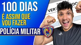 100 Dias de Estudo INSANO p Prova da PMMG 2024 Soldado da Polícia Militar MG [upl. by Etem714]