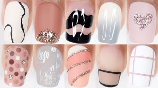 300 EASY NAIL IDEAS  HUGE nail art compilation satisfying nail designs [upl. by Eliga]