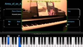 How to play In the Arm of An Angel  Db major  Sarah mclachlan [upl. by Onivla]