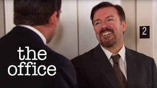 Michael Scott Meets David Brent  The Office US [upl. by Ailecec]