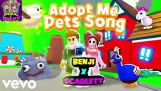 Adopt me pets song  benjixscarlett [upl. by Idyh]