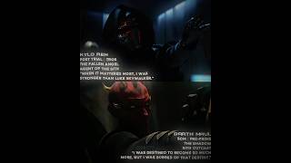 Darth Maul vs Kylo Ren  BAIXO [upl. by Patrich]