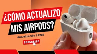 ¿Cómo actualizo mis AirPods [upl. by Allerym]