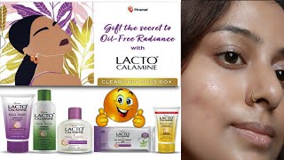 Lacto Calamine for Oily SkinCare routine Kit for pimples amp Oily Skin Secret Gift 🎁 pack For You [upl. by Nannek939]