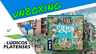 Cities  Descubrimos sus componentes  Unboxing  Phil Wlaker Harding  Devir [upl. by Bethanne]