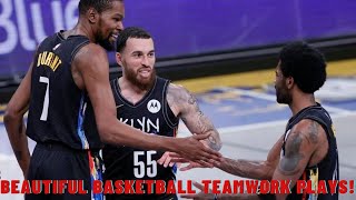 NBA JawDropping Teamwork Plays Passing Precision Perfection [upl. by Ainafets699]