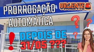 O pedido de prorrogação depois de 310524 vai ser como auxiliodoenca inss [upl. by Fancie]