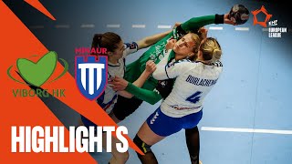 HIGHLIGHTS  Viborg HK vs CS Minaur Baia Mare  Semifinal 2  Energi Viborg EHF Finals [upl. by Dorrej]