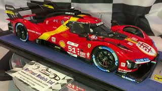 GuidiCaladoGiovinazzi 118 Ferrari 499P Hyper Car 51 Le Mans Winner 2023 [upl. by Yeslehc277]