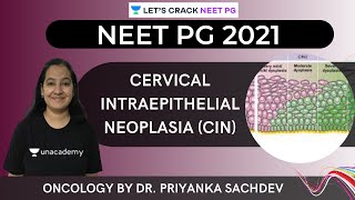 Cervical Intraepithelial Neoplasia CIN  Oncology  NEET PG  Lets Crack NEET PG  DrPriyanka [upl. by Pen]