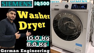 siemens washer dryer  washer dryer  washer dryer combo  siemens front load washing machine [upl. by Namyac]