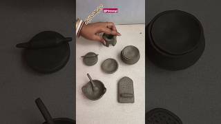 Making Village Style Clay Cooking Pots shorts [upl. by Arod108]