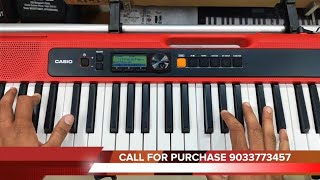 CASIO TONE CTS200 UNBOXING PHYSICAL OVERVIEW [upl. by Axela]