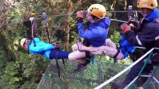 Monteverde Costa Rica  Canopy Tour  Cloud Forest  Zip Line  GoPro Hero4 [upl. by Brent]