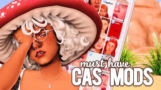 my MUST HAVE CAS mods of 2022  links 🌻  sims 4 [upl. by Talanian483]