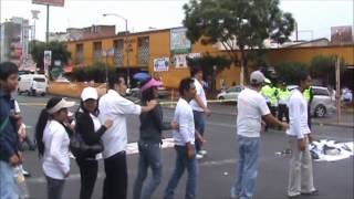 NORMALISTAS EXIGEN SUS DERECHOS RUMBO DGENAM 1 DE JUNIO DE 2012wmv [upl. by Legyn]