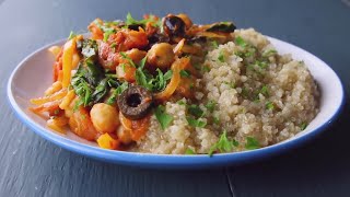 Reteta  Quinoa cu năut si rosii  Chickpea and tomato quinoa [upl. by Inhoj]